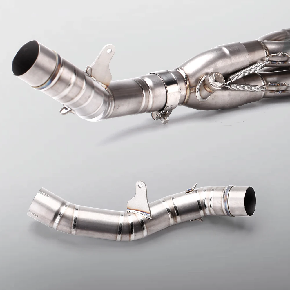

Front connecting pipe for motorcycle exhaust, suitable for Z1000 2010-2024, improved 51mm exhaust integrated pipe