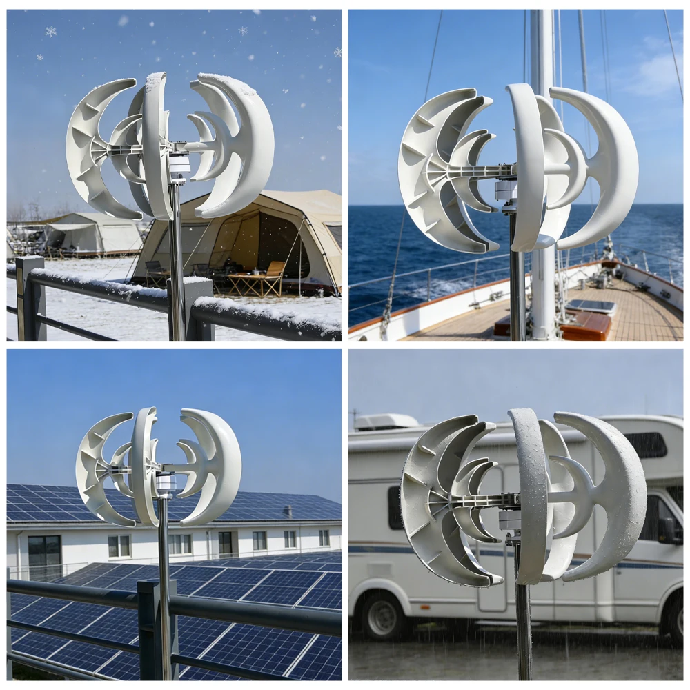 US Delivery 5000W Vertical Tur - Mini Wind Turbine Vertical 评论和价格