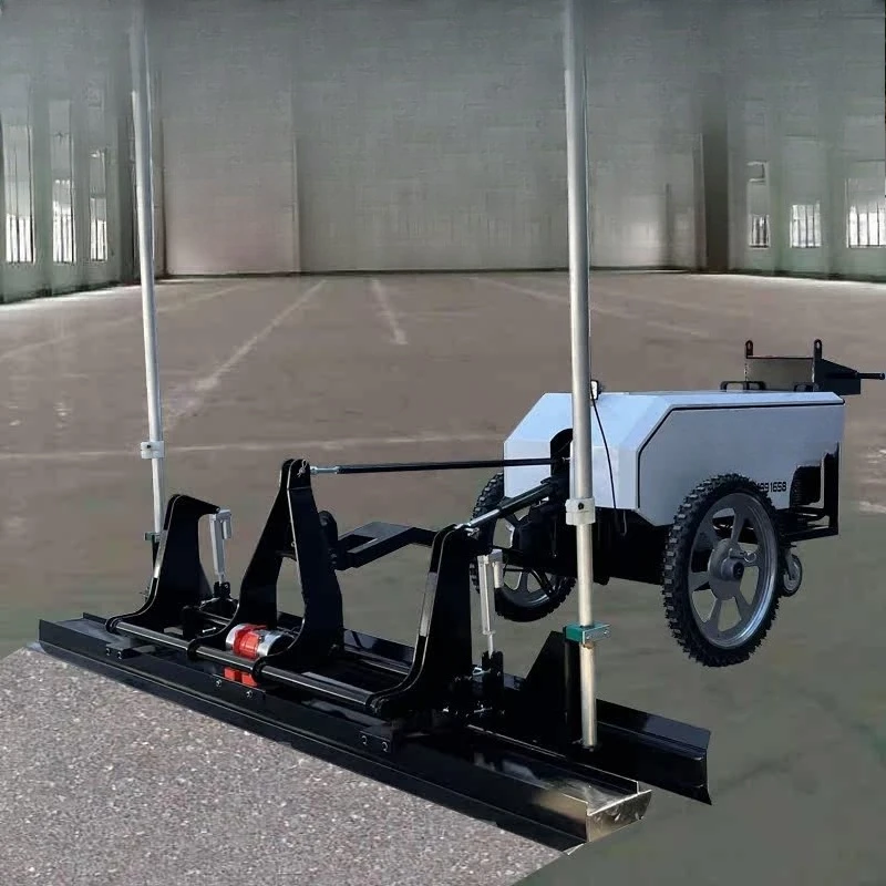 Concrete laser leveling machine Large workshop ground full hydraulic high-precision telescopic boom