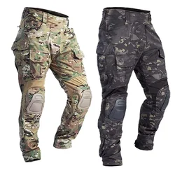 GEN3 Pantalón Táctico Combate Ripstop con Rodilleras