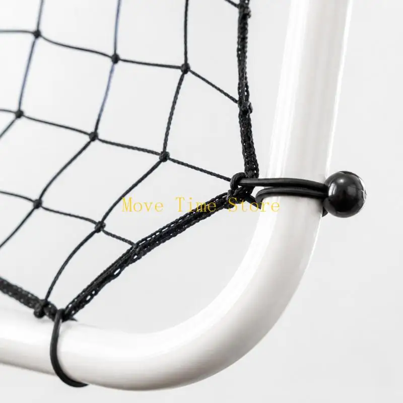 92ME Rebounder Net for Ball Return Practice with a Clear Aiming Area, Polyester Construction and Connection Points for School
