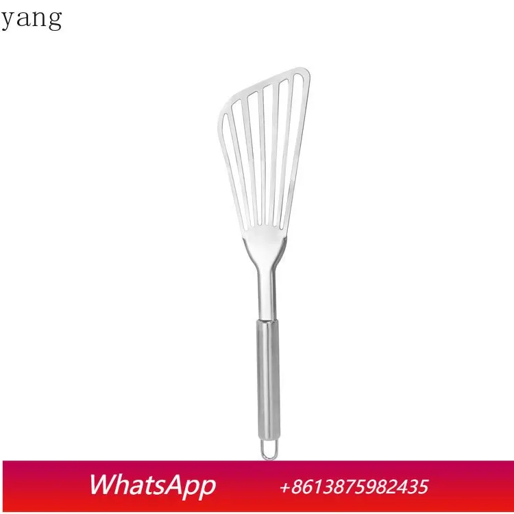 

Многофункциональная кухонная лопатка-шпатель CX из нержавеющей стали для жарки рыбы с диагональным отверстием для слива