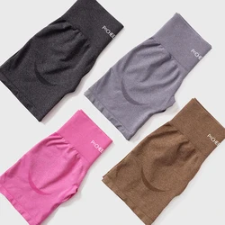 Pantalones cortos de Yoga sin costuras para mujer, Shorts elásticos de secado rápido para gimnasio, transpirables, para correr y ciclismo, 2023