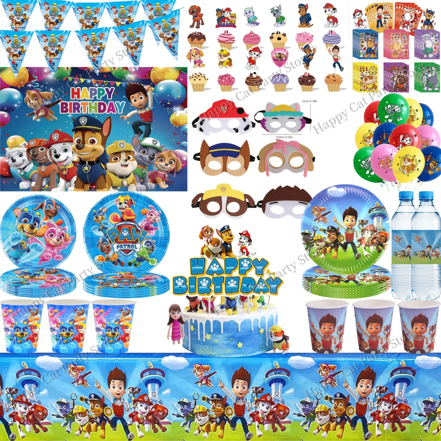 ชุดตกแต่งงานวันเกิด PAW Patrol - Party Favor Bag บทวิจารณ์และราคา