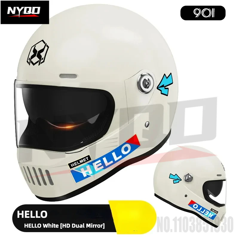 

Motorcycle helmet men winter warmth motorcycles retro cycling women full helmetelectric vehicles helmet casco de moto motorbike