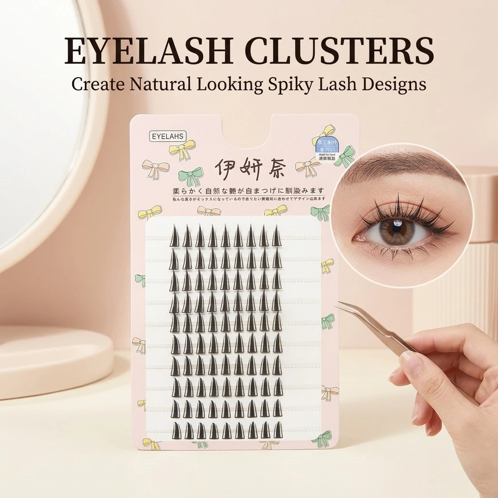 10 Reihen Kpop-Style Natürliche Koreanische Feenwimpern 0,5mm Unsichtbares Band Wimpernverlängerung für Frauen Tägliche Make-up-Tools – Detail 2