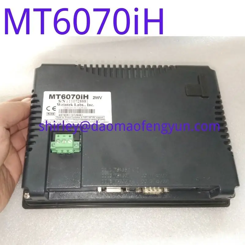 Used MT6070iH Original Disassembled Villenton 7-inch Touch Screen