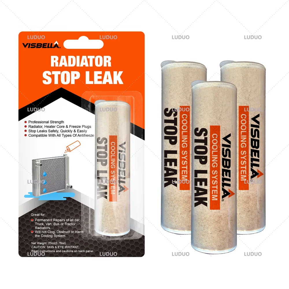 Car Cooling System Sealer Radiator Stop Stop Water Leak Radiator Car Leak Powder Radiator Leakage Repair Additive