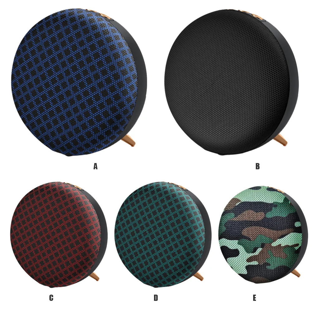 Bluetooth-compatible Sound Soundbar Portable Voice Call Speaker RGB Light Wireless Music Player Computers Camouflage