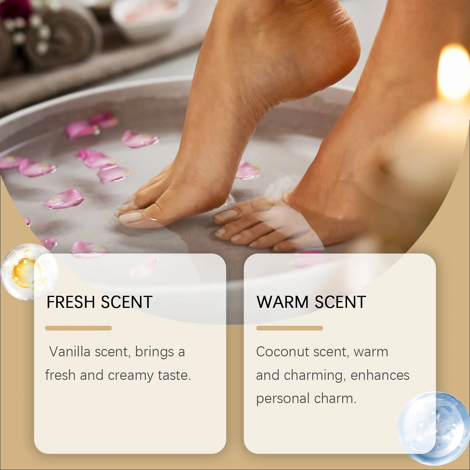 Vanilla Coconut Body Perfume Spray, Lasting Fragrance Exudes Unique Charm, Fresh and Romantic Portable Perfume