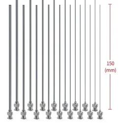 Ponta contundente dispensadora agulha, Luer Lock Industrial agulha, 6 