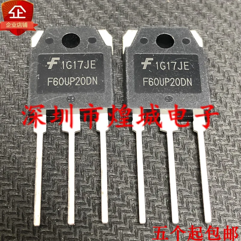 5PCS/Lot  F60UP20DN FFA60UP20DN  TO-3P 200V 60A 5