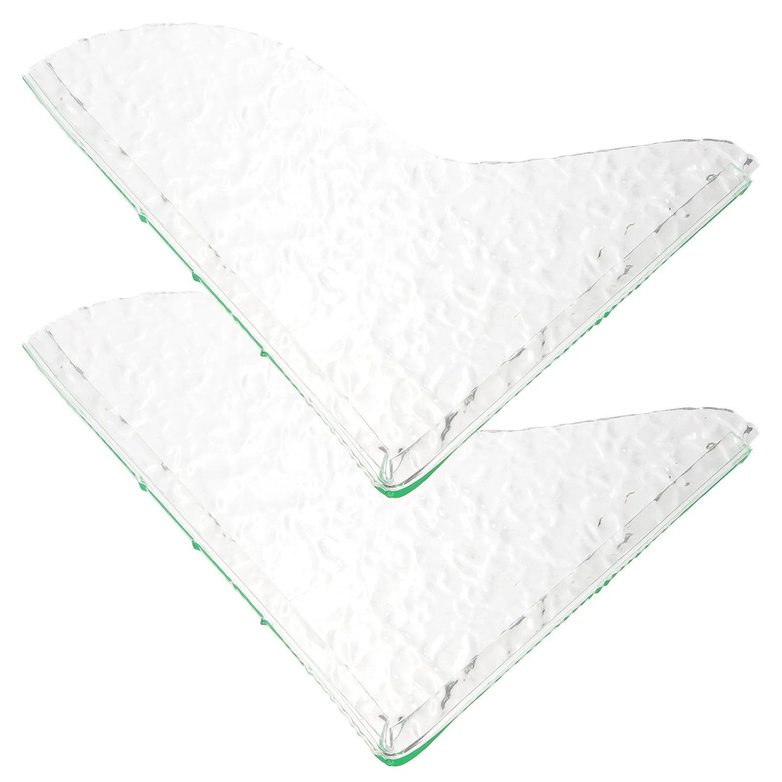 

2Pcs Shower Splash Guard Flexible Acrylic Water Dam No Aging Deformation Long Time Use Bathroom Floor Barrier