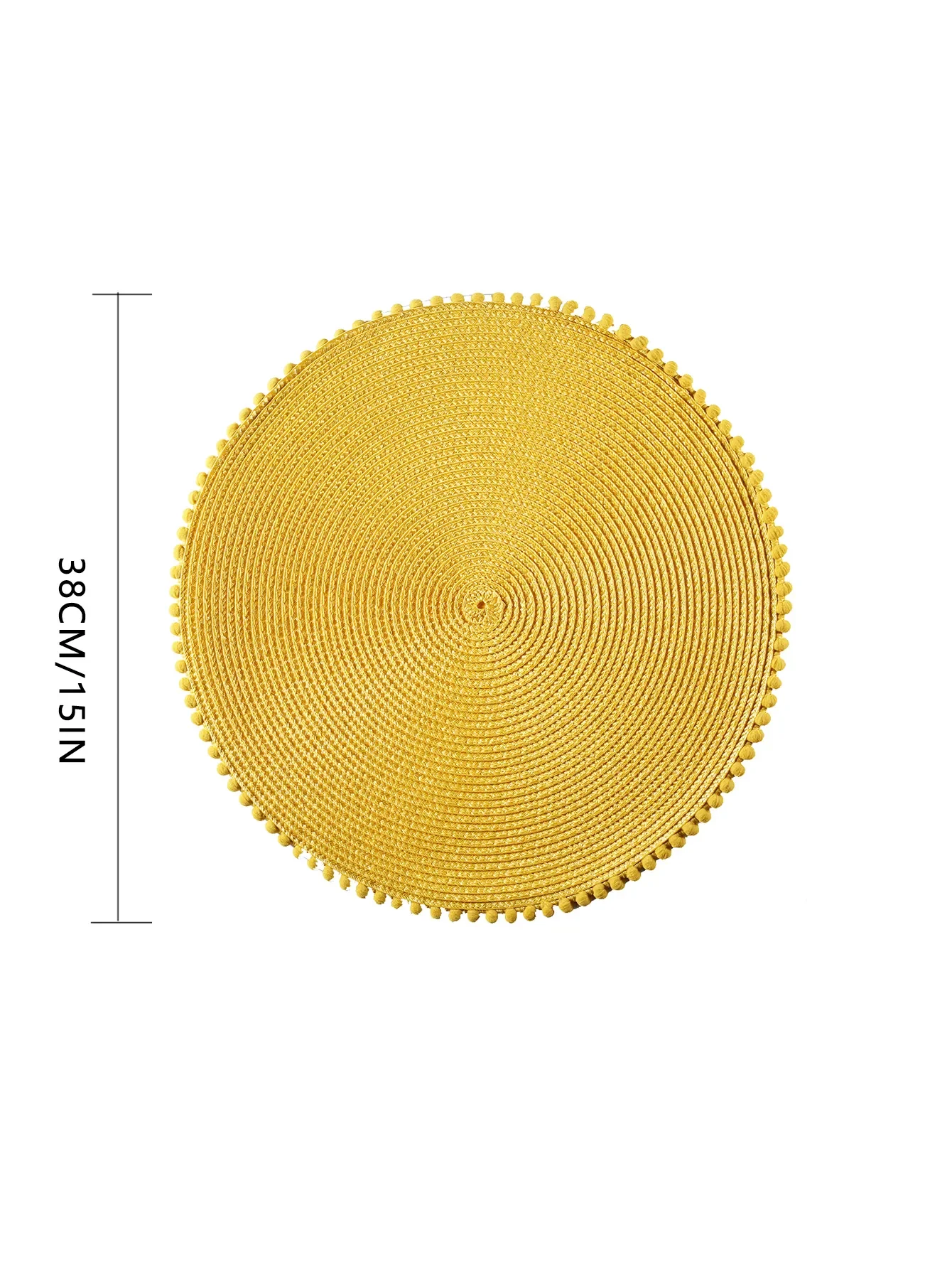 مجموعة مفارش أطباق مكونة من 4 قطع، وسادة مقاومة للحرارة، سجادات طاولة قابلة للغسل لطاولة طعام المطبخ، سجادات مكان مضادة للانزلاق بألوان مختلطة #3