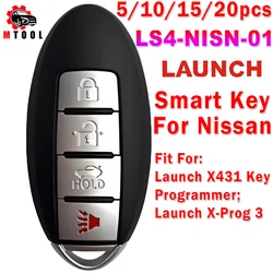 Launch LS4-NISN-01 For Nissan Smart Key Super Chip Smart Card 4-Button Fit Launch X431 Key Programmer X-Prog 3 X-Prog3 Xprog3