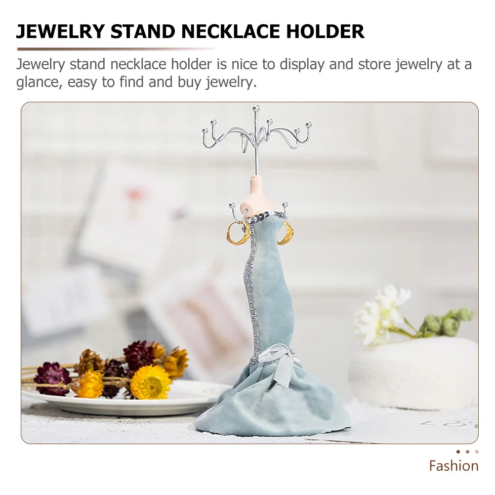 

Подставка для украшений, держатель для ожерелий и серег, компактный и прочный, для дома и магазина