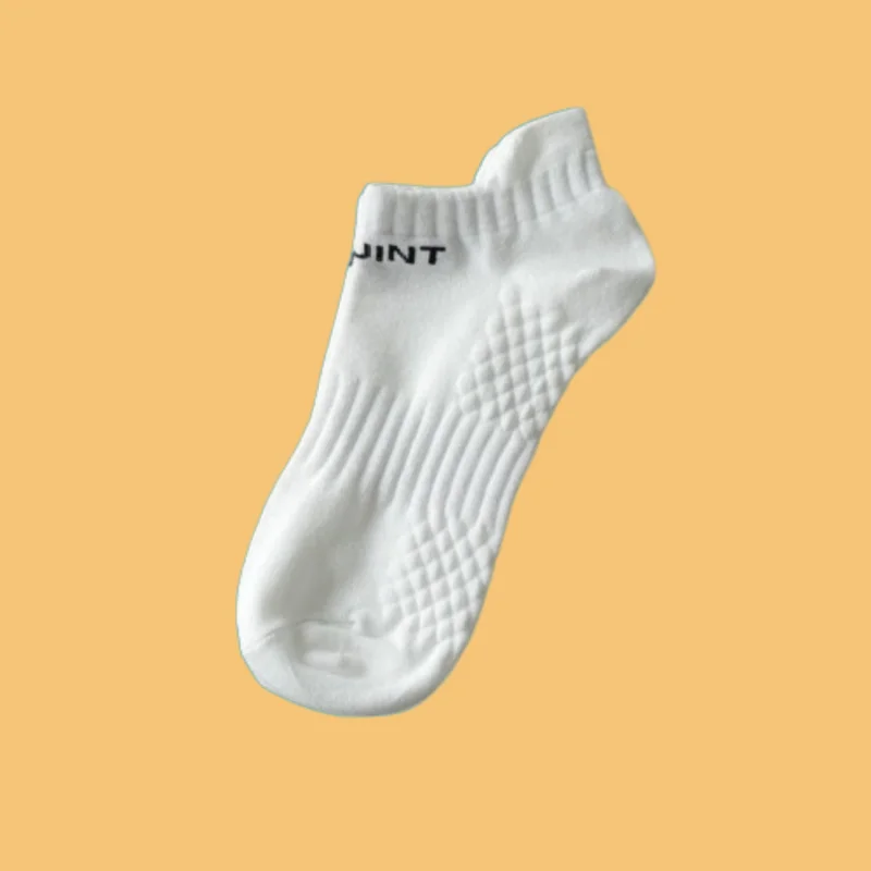 5/10 Pairs Spring and Summer Basketball Socks Professional Running Socks Men Massage Bottom Sports 2024 White Socks Short Socks