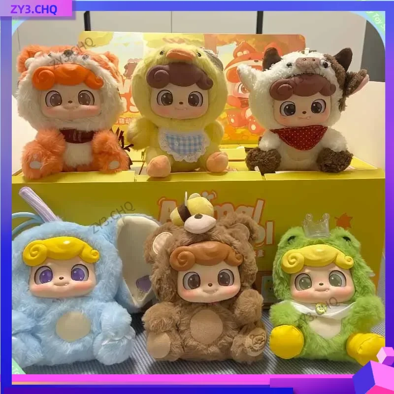 

Qkid животных детский сад серии плюшевая милая глухая коробка настольные украшения модная загадочная коробка игрушки коллекционные подарки-сюрпризы