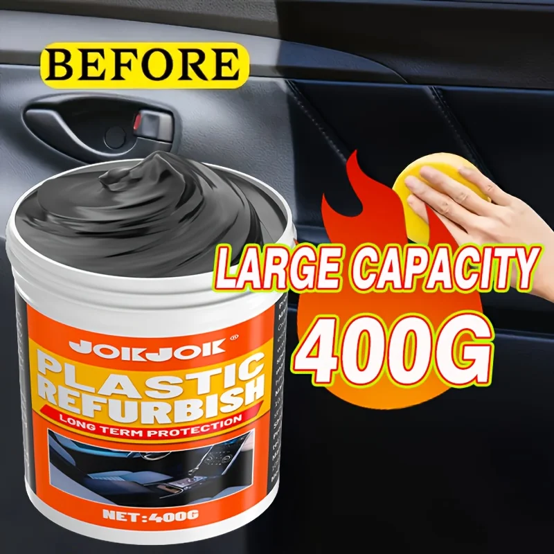 

Воск для ремонта автомобильных пластиковых деталей - Восстановите пластику и резиновую черную опора, воск для блеска шин, быстрый ремонт приборной панели.