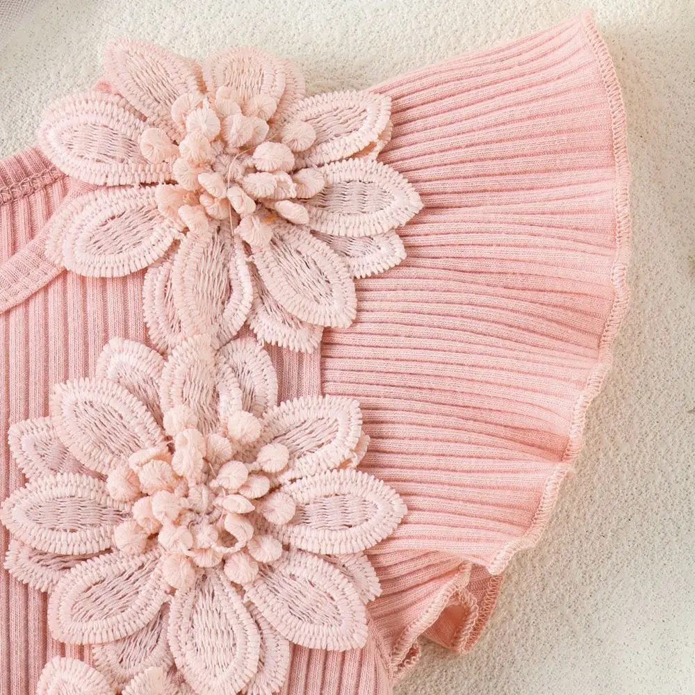 

Хлопковое платье для девочки-принцессы с кружевной сеткой, коротким рукавом, пышной юбкой и милым бантом, с повязкой на голову