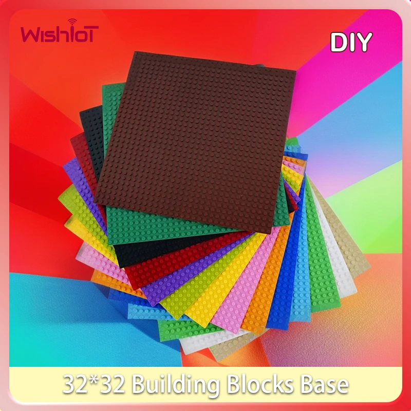 

32*32 Building Blocks Base Plate Small Particle MOC Bricks Wall Assembly Plate DIY Educational Science Puzzle juguetes #T3