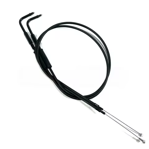 Motorcycle Accessorie Black Wires Throttle Cable for Harley Sportster XL1200 883 Dyna Road King Electra Glide Softail Fat Boy