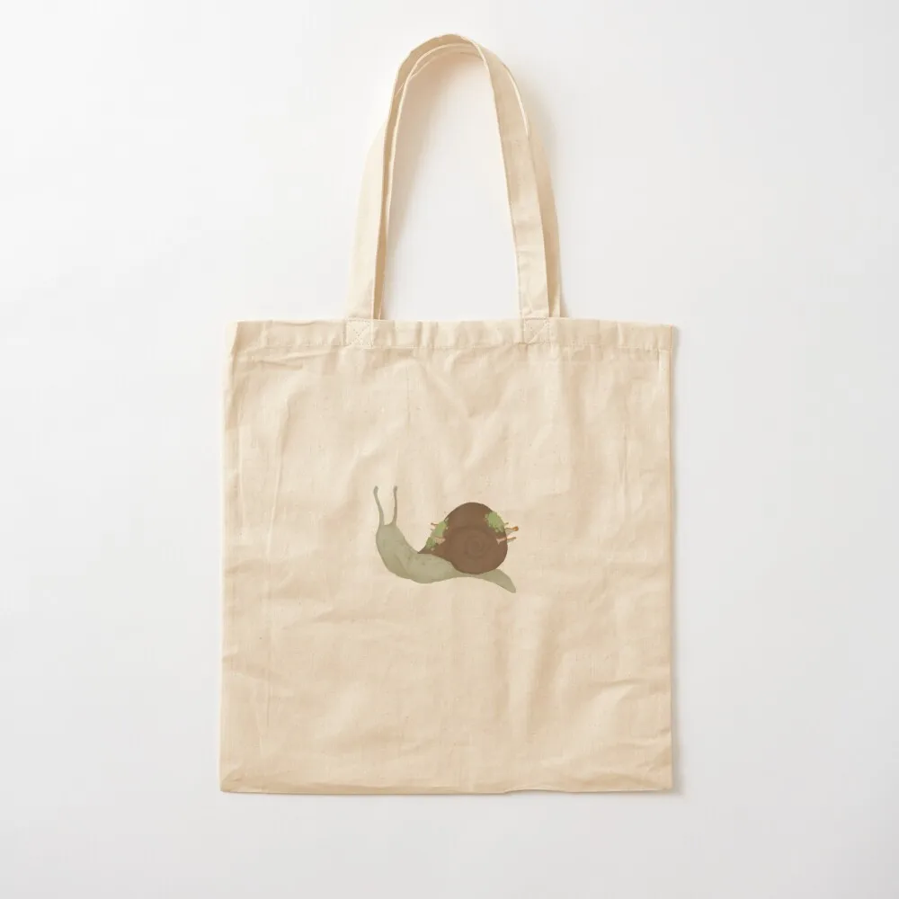 Wandering snail Tote Bag tote bag ecological bags personalized tote bag Handbags