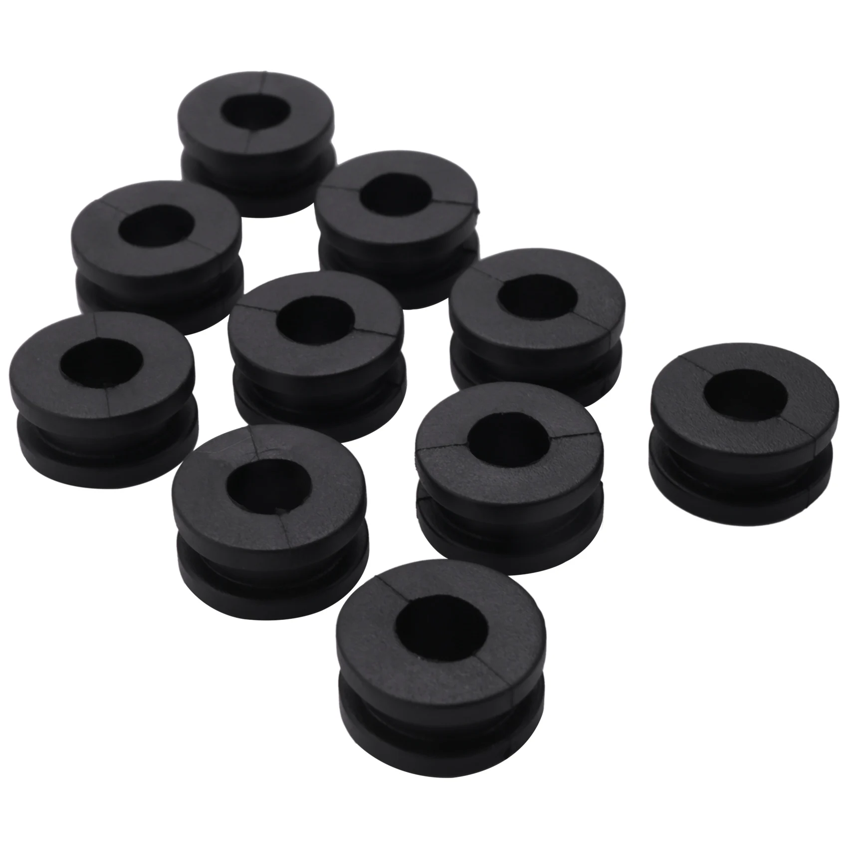 # 83 pezzi e accessori automobilistici, carenature per moto con occhielli in gomma da 10 pezzi per Honda Cbr 954, nero