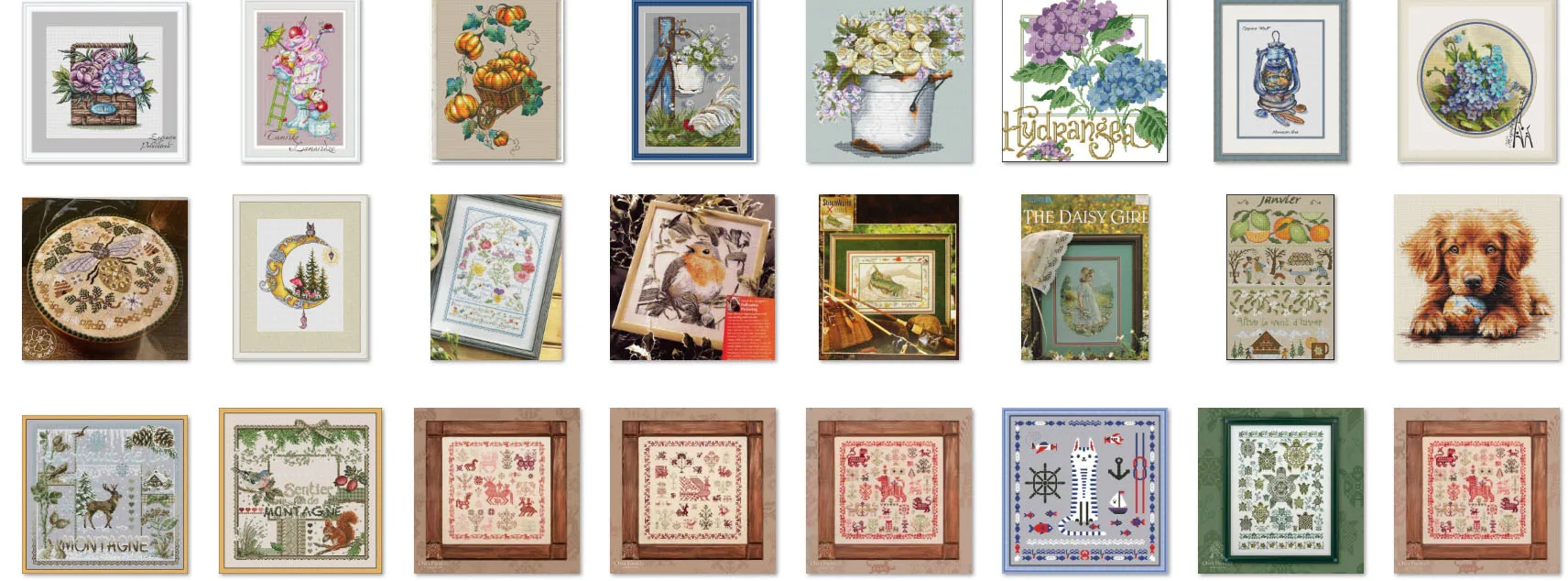 

DIY Embroidery Cotton Thread Needlework Cross Stitch Scenery Canvas Handmade Home Decor Cross Stitch Set Moonlight 31-37