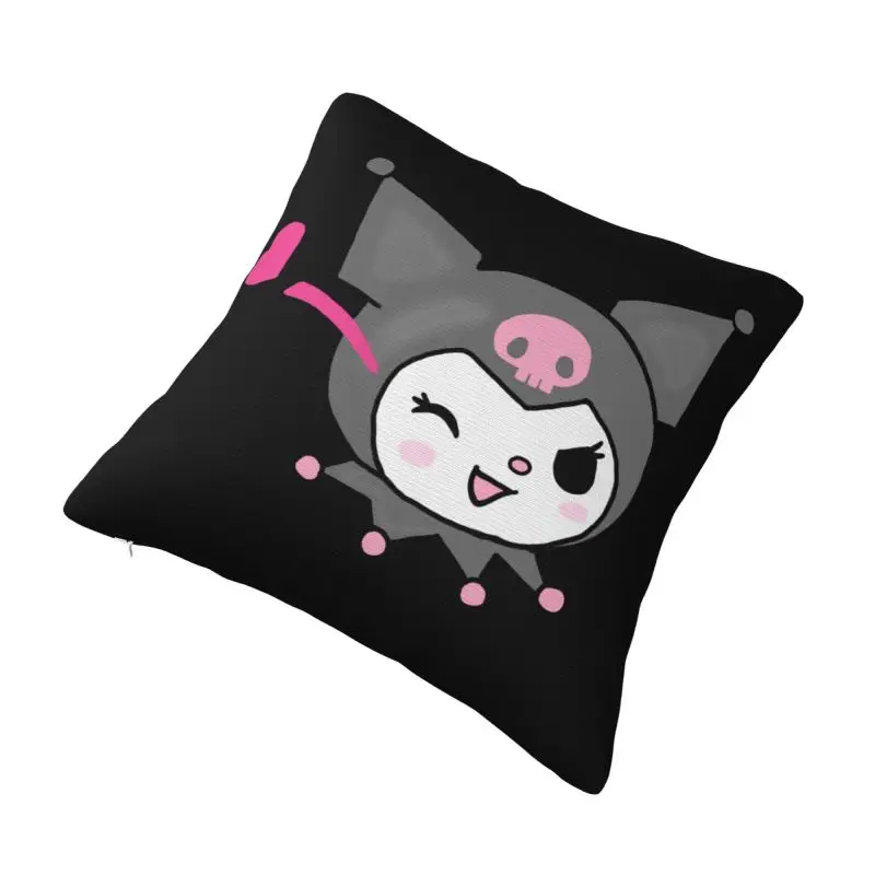 Custom Kuromi Cartoon Heart Pillow Covers Nordic Cushion Cover Car Pillowcase