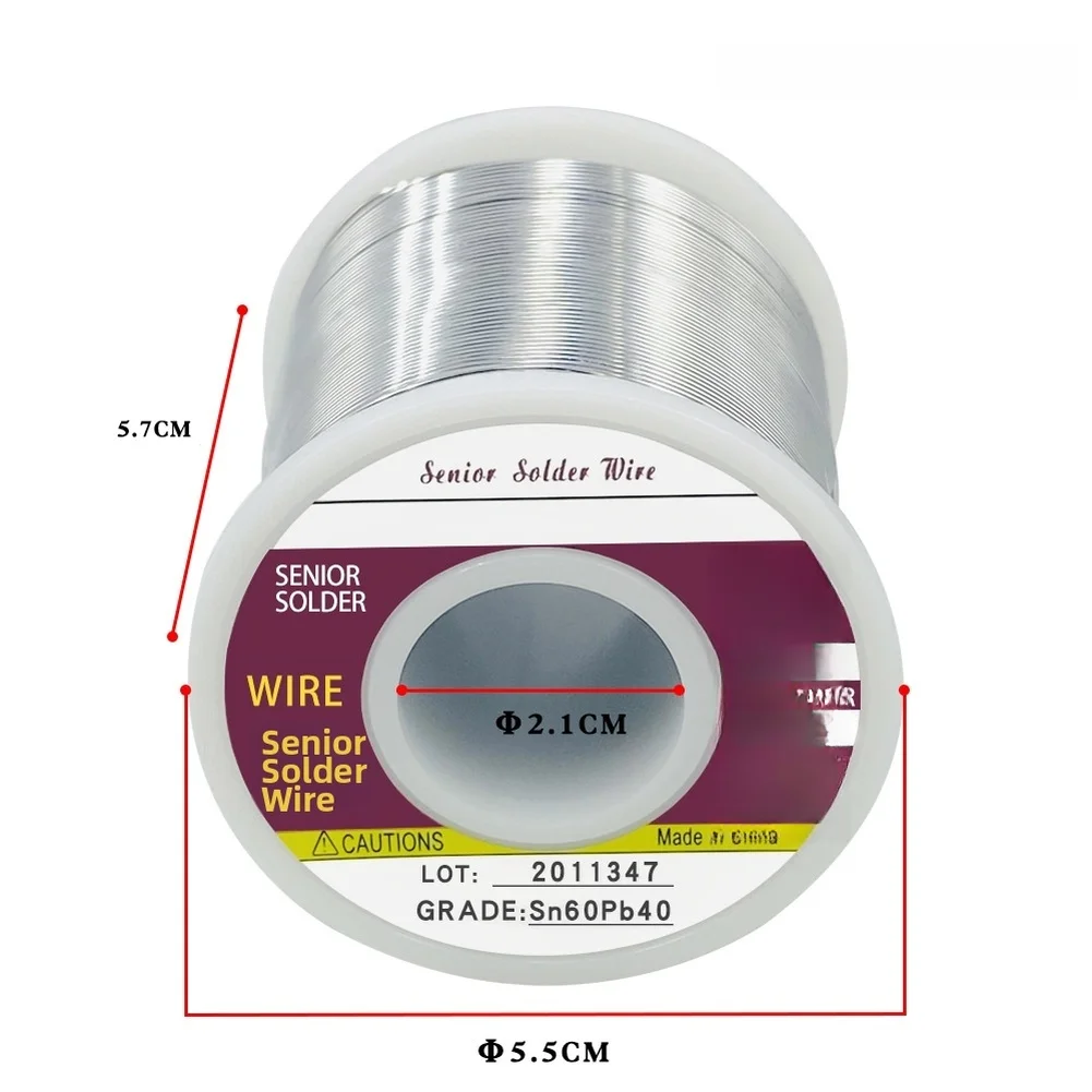 /200g /Low /Temperature Solder Wire Sn60Pb40 Core For Stainless Steel Electronics LED Appliance Repair Welding Tool view 6
