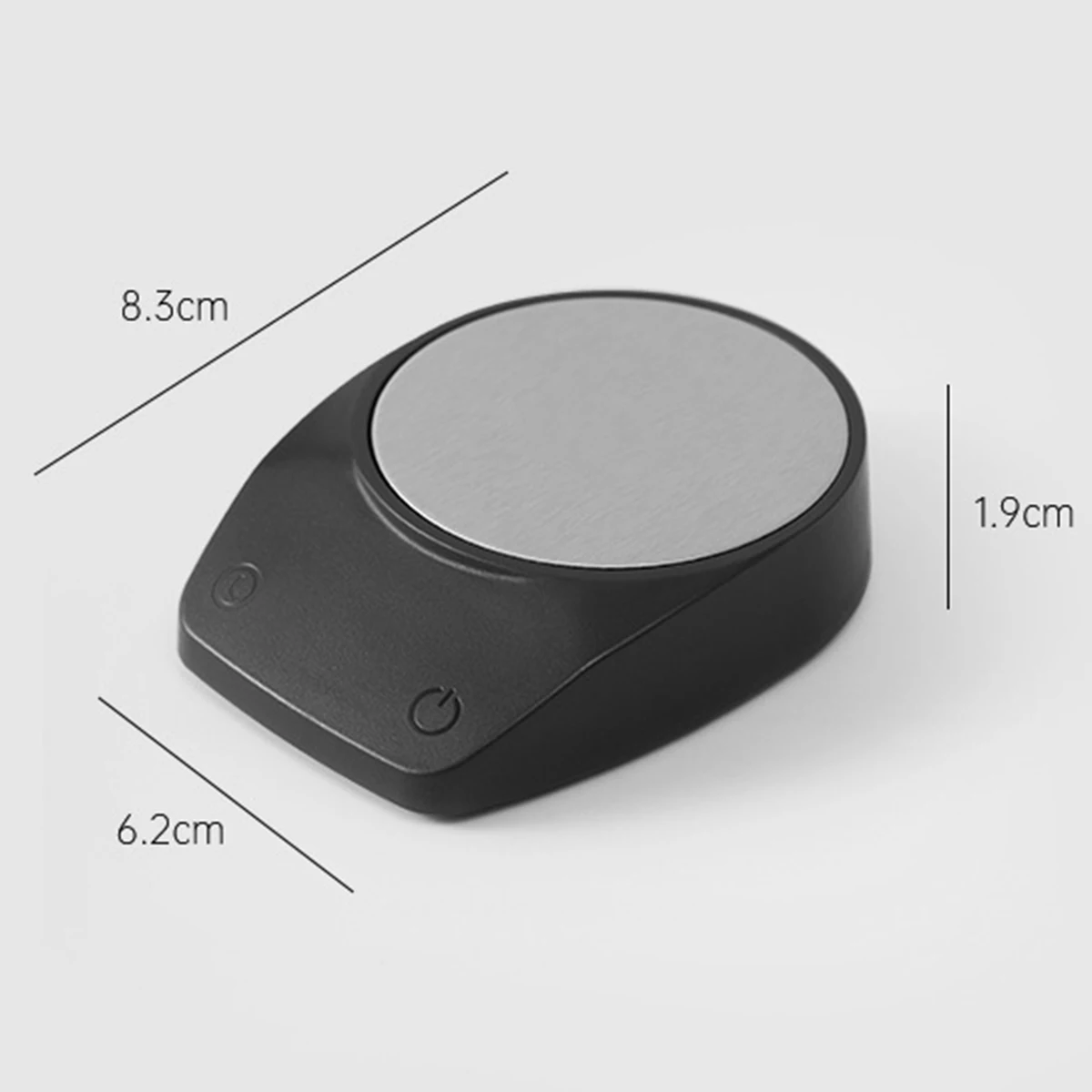 

Mini Electronic Scale Espresso LED Weighing 0.1g High Precision Measures Portable Coffee Scale With Powder Receiving Cup