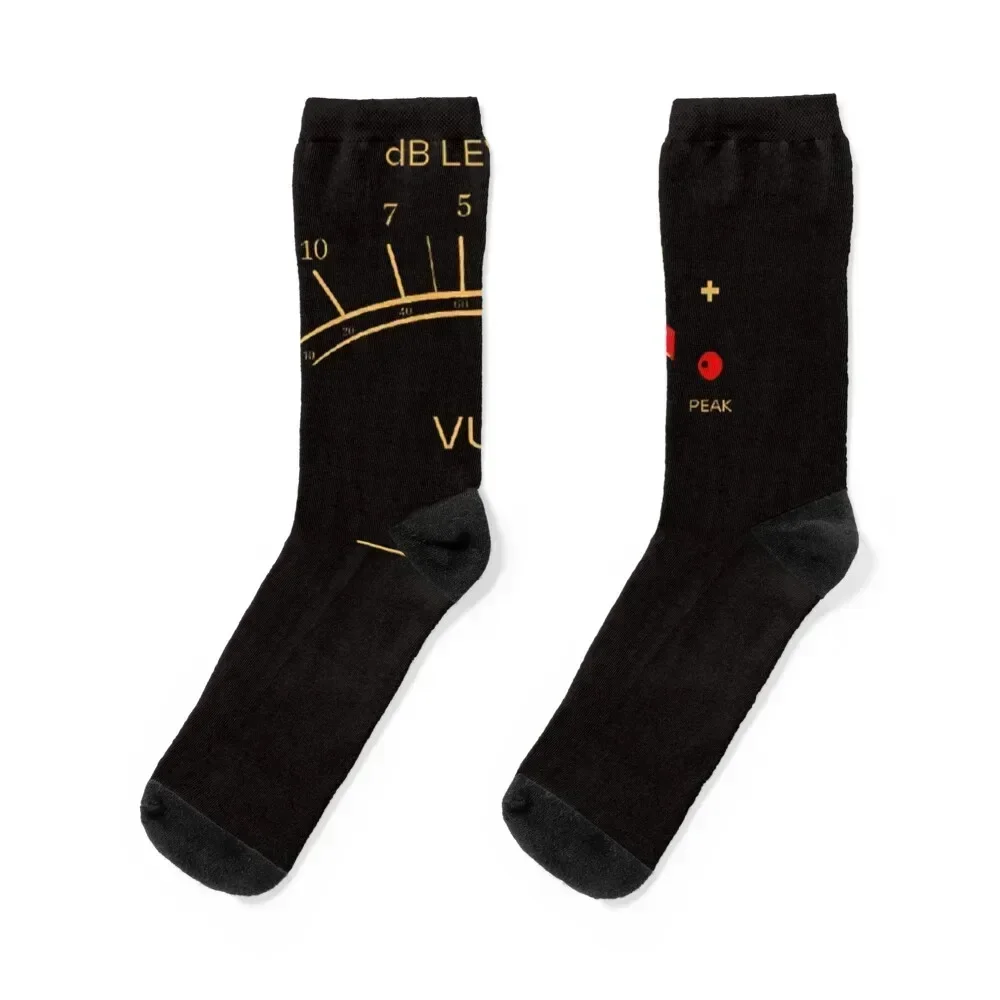 

VU Meter Socks Climbing Running Socks For Man Women's