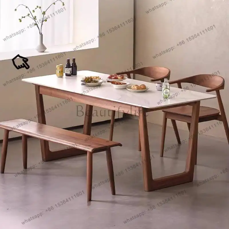 

Italian High Square Dining Tables Design Writing Wooden House Dining Tables Kitchen Luxury Modern Tavola Da Pranzo Furniture