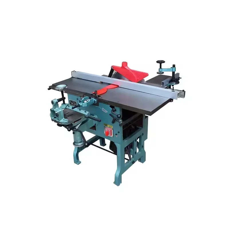 Wood Planer Multifunction Woodworking Machine Tenoner Cutting Punch Hole Wood Planer Woodworking Machinery