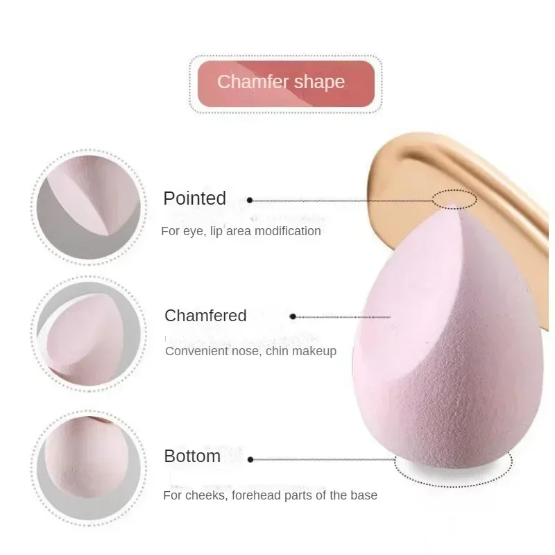 11 قطعة من إسفنجة مكياج منتفخة لمستحضرات التجميل، إسفنجة أساس لبيض التجميل، إسفنجة بودرة للنساء، إكسسوارات مكياج، أدوات تجميل