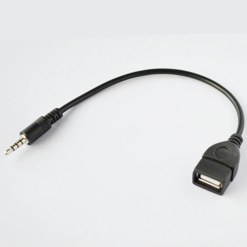 QXNY 3.5mm AUX Converter Adapter Cable for Car Vehicle Land Rover Range Rover Sport Evoque Freelander 2 Jaguar XE XJ XJL XF