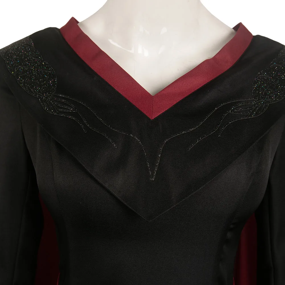 تنين رانيرا تأثيري زي فانتازيا للنساء البالغات ، موسم التنين 2 ، تمويه اللباس ، ملابس حفلة هالوين ، رداء