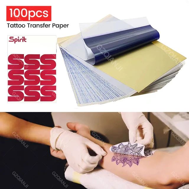 Professional Temporary Tattoo Stencil Maker 4-ply Transfer Paper Thermal  Copier Paper Supplies A4 Size Paper Tattoos Maker - AliExpress