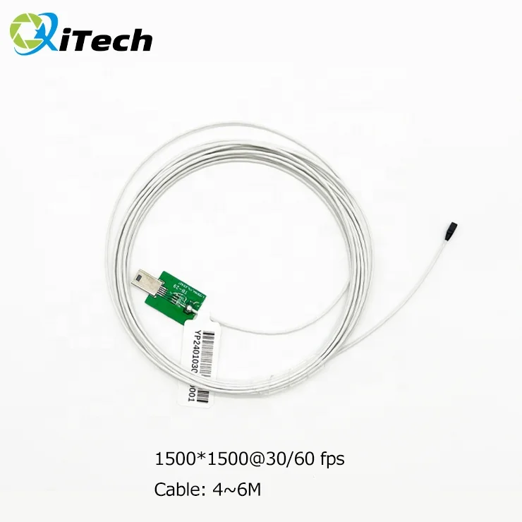 OCH2B10 Endoscope Camera Module USB Used 2.25Mp 1504*1504 30/60Fps OD 2.5*2.5mm Medical Industrial Animal Markets