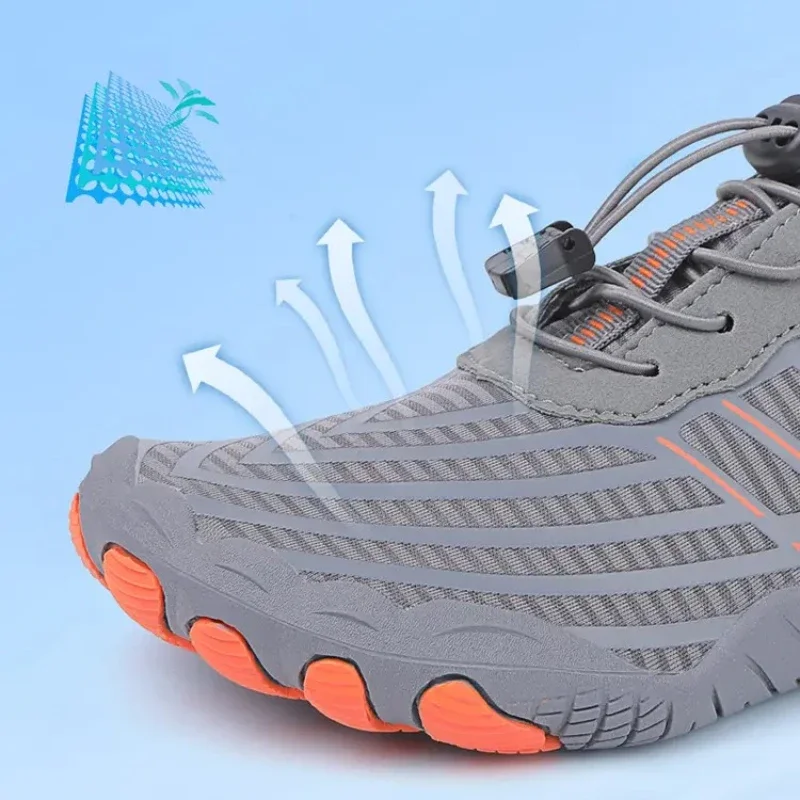 Men Water Shoes Wading Sneakers Drainage Barefoot Beach Aqua Shoes Quick Dry Fitness Yoga Shoes Women Sea Diving Swim Sandals