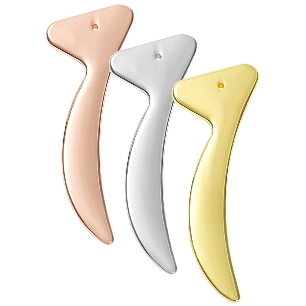 

3Pcs Facial Massager Tool Set Zinc Alloy Eye Cream Applicator Lightweight Skin Care
