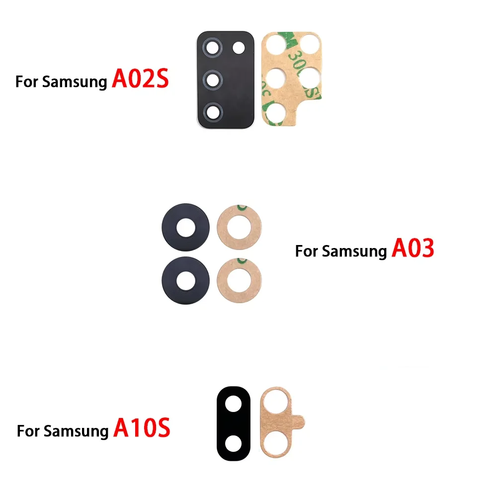 Back Camera Lens For Samsung A03S A02S A01 A02 A03 A10 A20 A30 A40 A50 A70 A70S A80 A03 Core Camera Glass Lens With Adhesive image 5