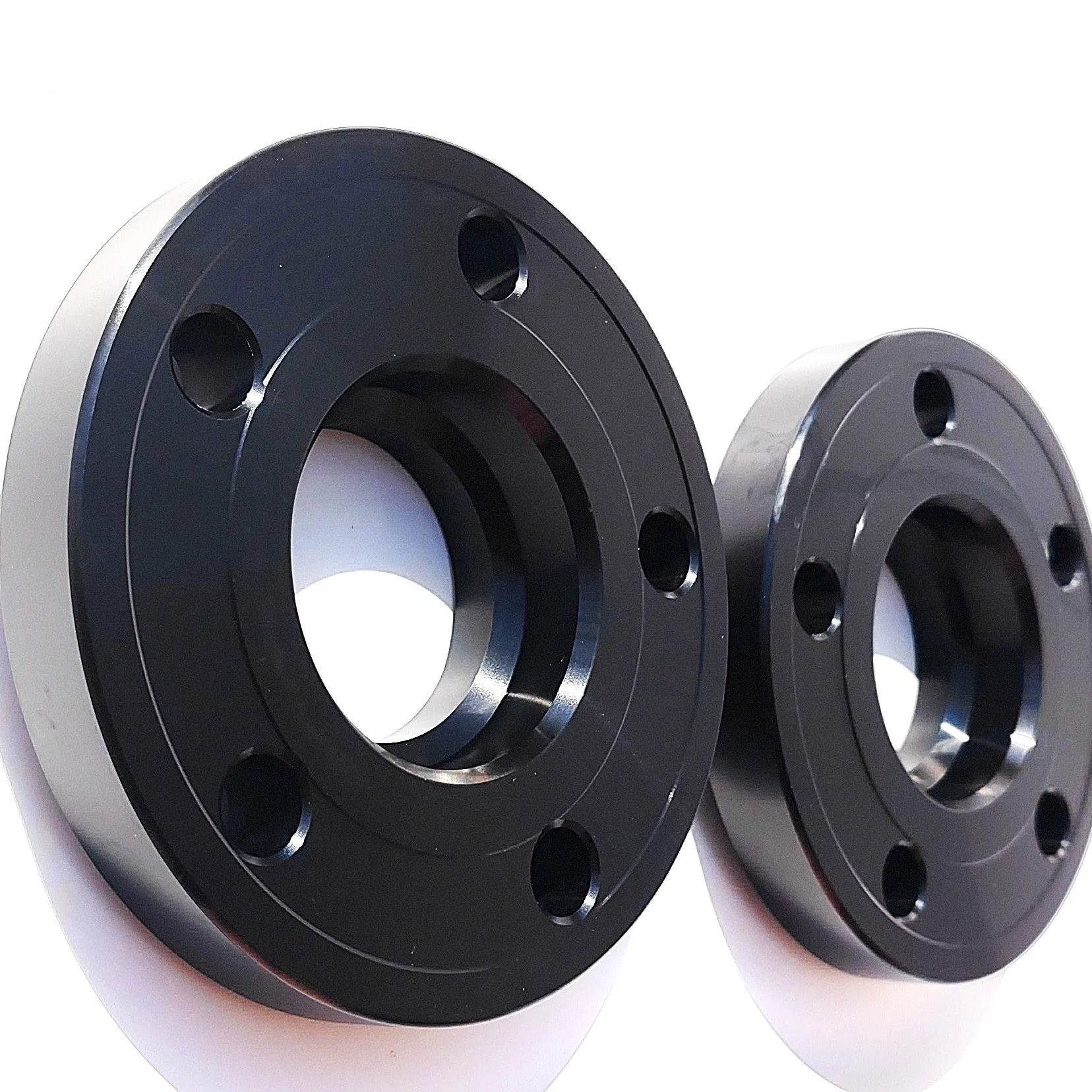 2 pcs a lot 10/15/20MM Car Wheel Spacers 5X120X74.1 Black Forged Alloy Car Wheel Spacers For BMW X5/X6