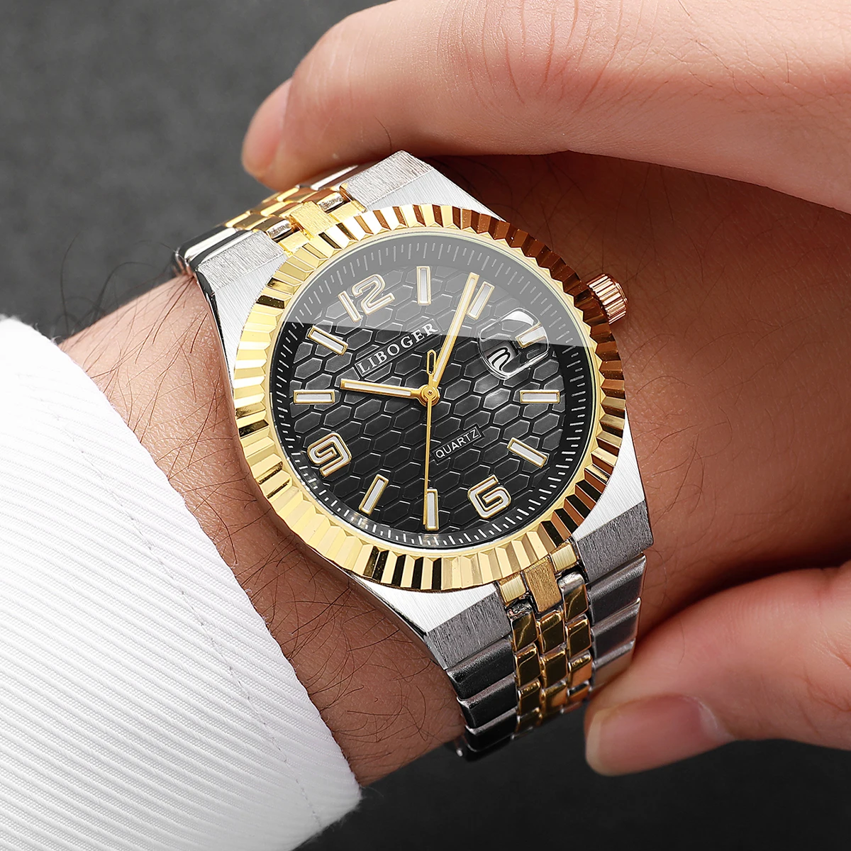 Роскошные мужские кварцевые ча – обзор и цена Luxury Watch Arabic