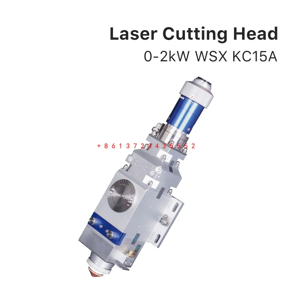 CNC Laser Cutting Head Interface QBH 0-2kw WSX KC15A Cutting Head Metal Cutting CL100 FL125 for for Cutting Machine