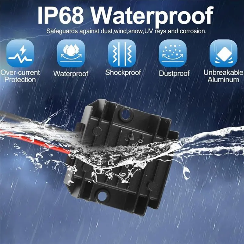 

A13E-Waterproof For Starlink Mini 12V Power Supply Adapter 12V/24V To 30V 3.5A, DC Step Up Converter For Starlink Mini