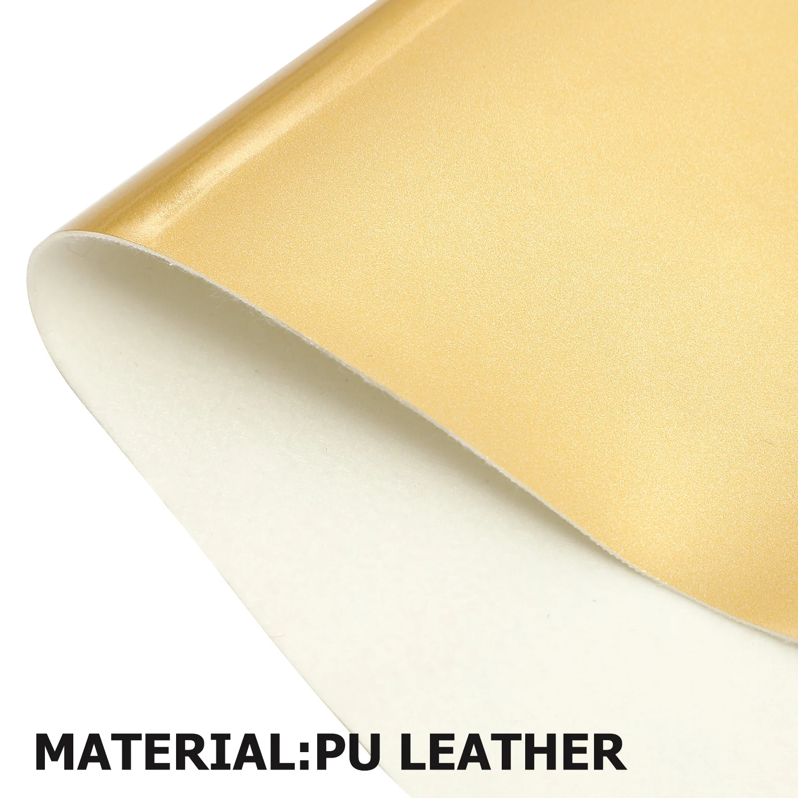 

1 Sheet PU Sheet Golden Pattern Decorative Artificial for Jewelry Craft DIY Bow Making Materials