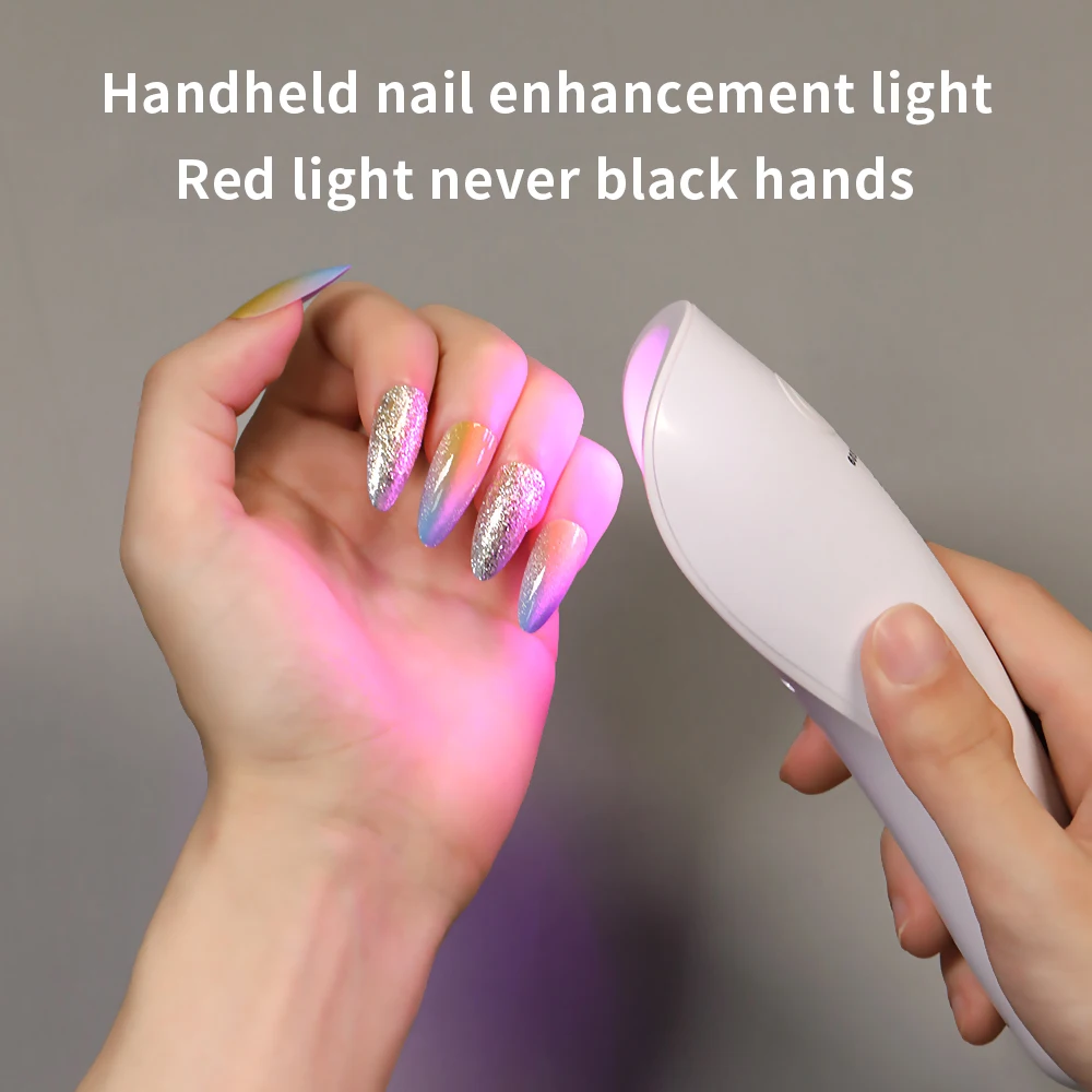 Rechargeable Handheld Uv Led Nail Lamp Gel Polish Drying Lamp For All Gel Nails Drying Lamp Nail Salon Equipment Tools