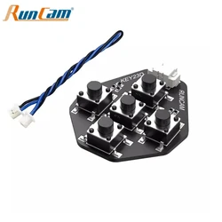 RunCam Key Board W/ 1.25mm 2pin FPV Silicone Cable for Micro Sparrow Swift 2 Eagle  Camera Replace Spare Part Accs